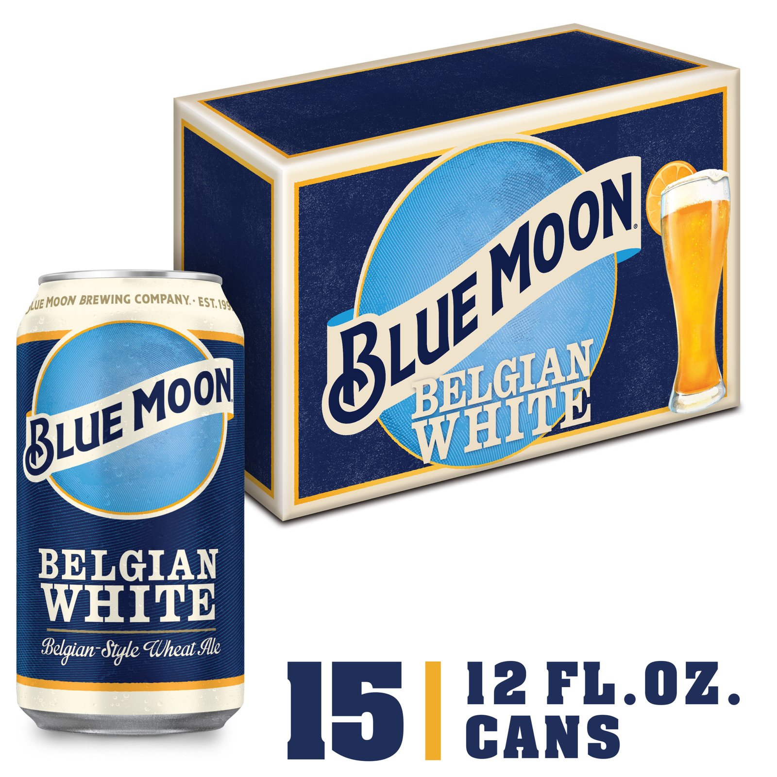 Witbier - Cerveja Blue Moon agora em lata - Brejada / Tv Brejada