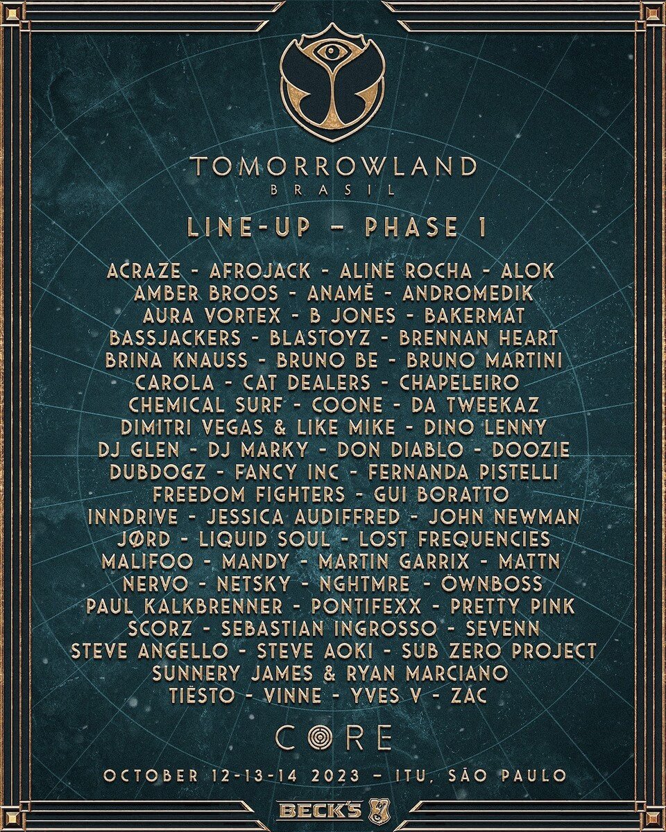 Tomorrowland Brasil 2023 - Ganhe Ingressos Com A Beck's