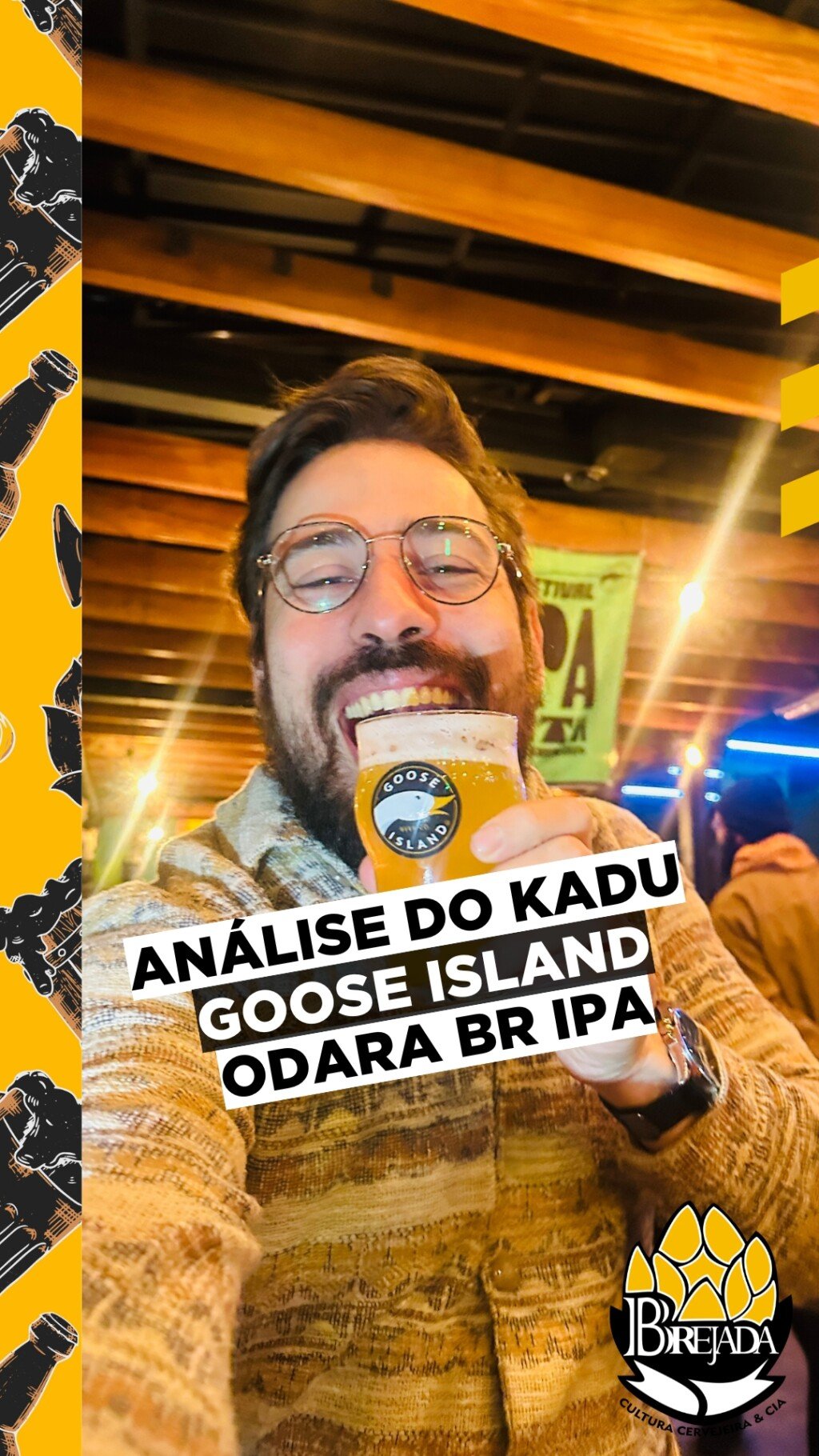 Cerveja Goose Island Odara BR IPA - Vale a pena?