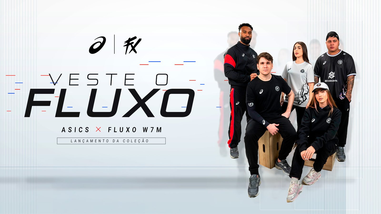 coleção ASICS x Fluxo - foto