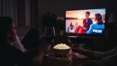 séries e vinhos