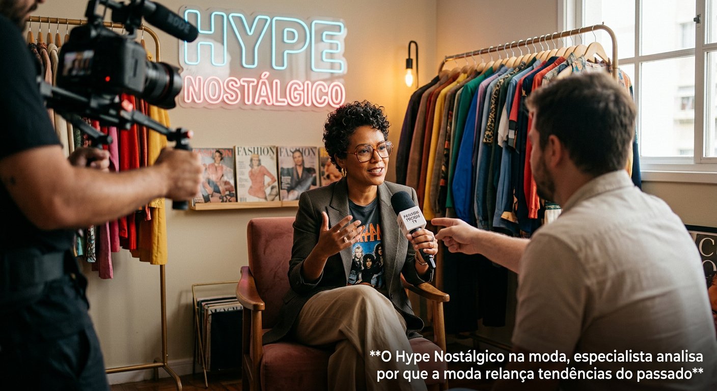 hype nostálgico na moda - foto