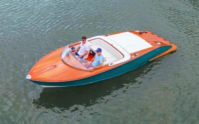 lancha de luxo Garda