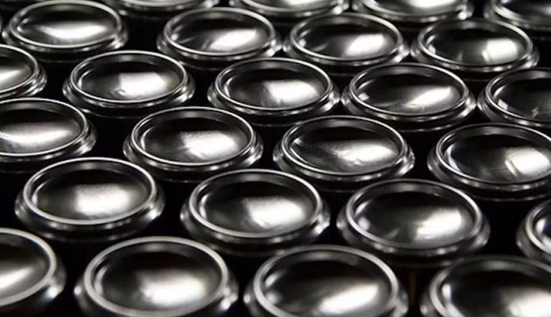 latas de alumínio - foto