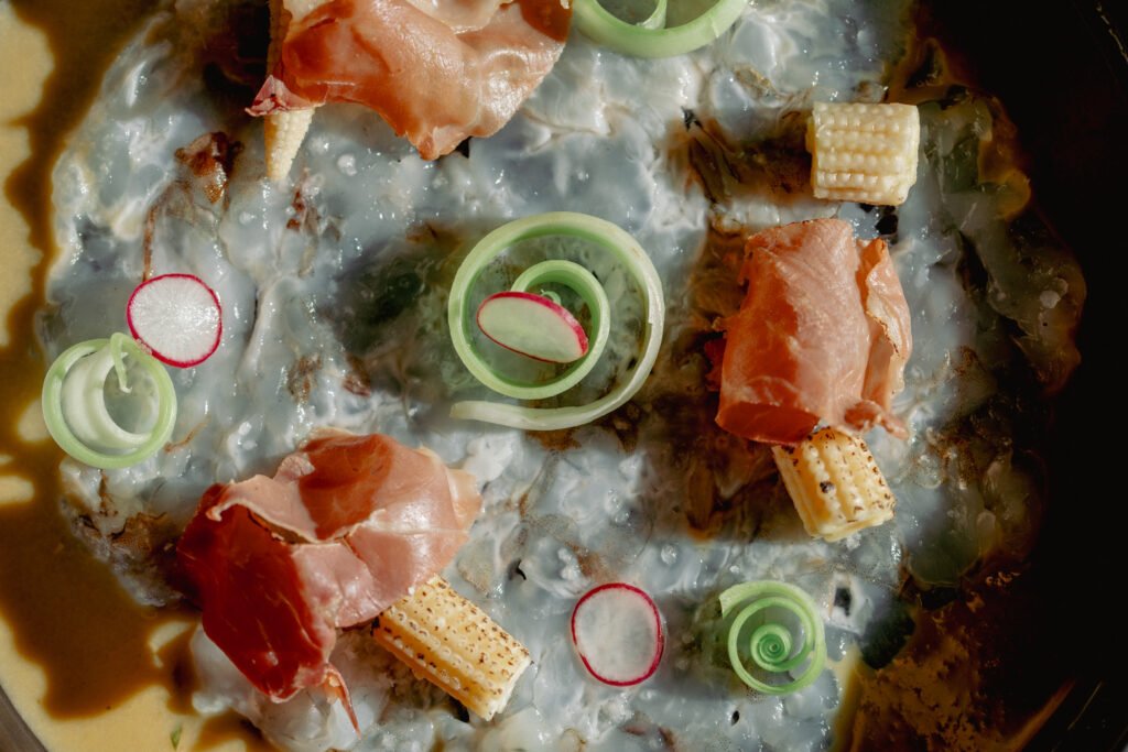 tiradito mediterrâneo