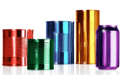 latas de aço