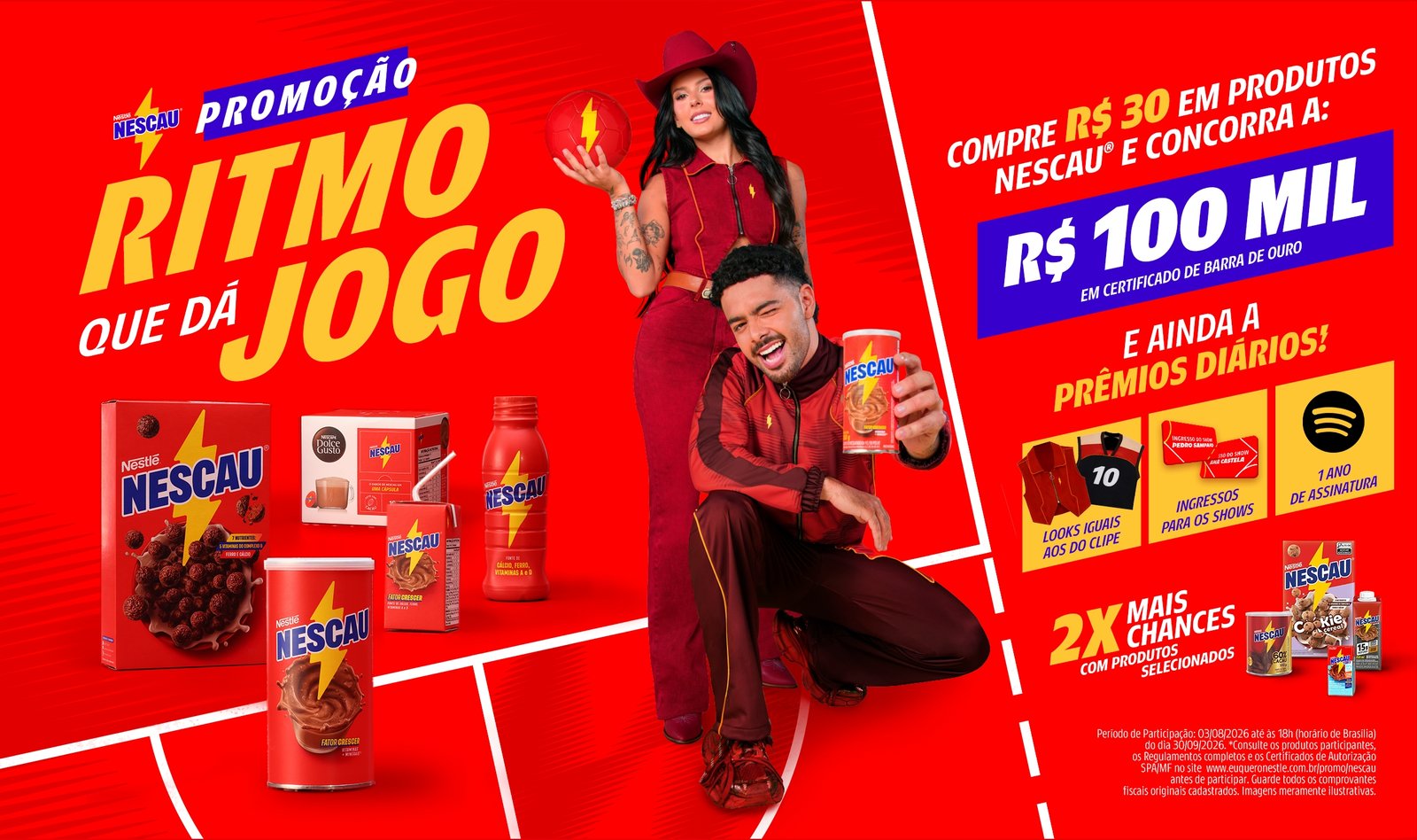 promoção Ritmo que Dá Jogo - foto