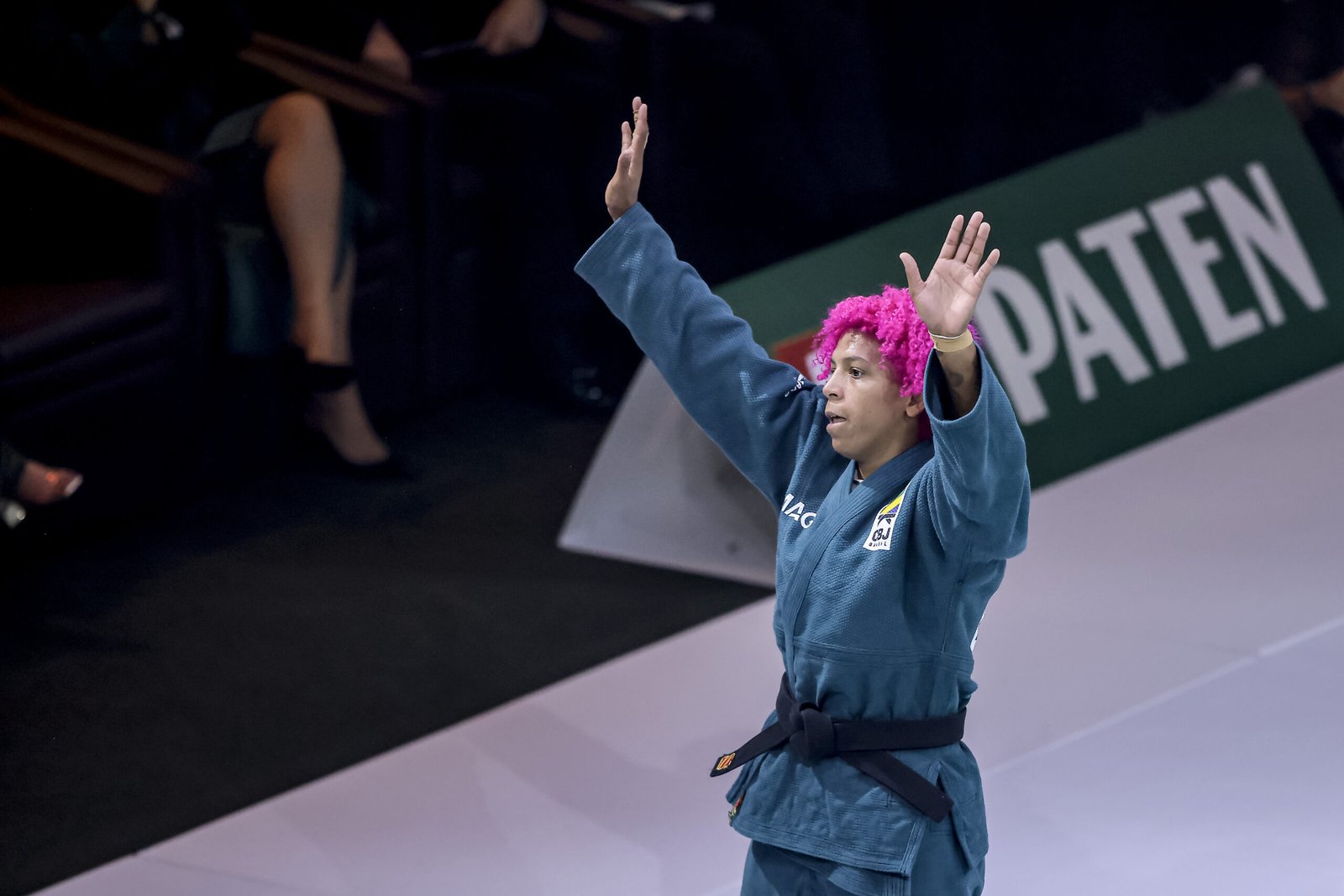 Rafaela Silva em ação no judô