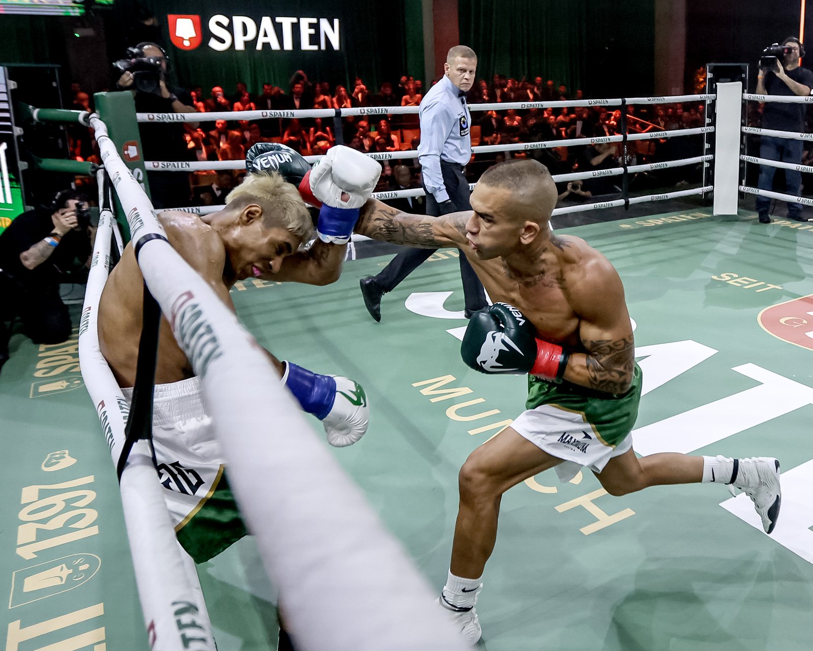 Luan Medeiros x Juan Cruz no boxe