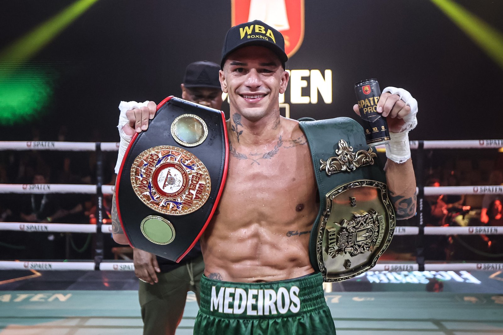 Ação do boxe Brasil x Argentina