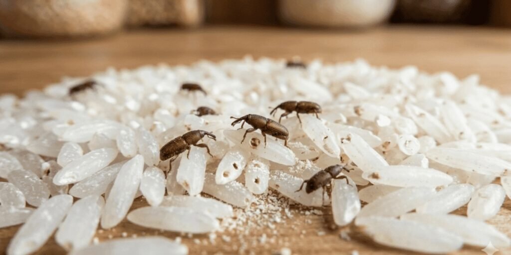 carunchos nos alimentos