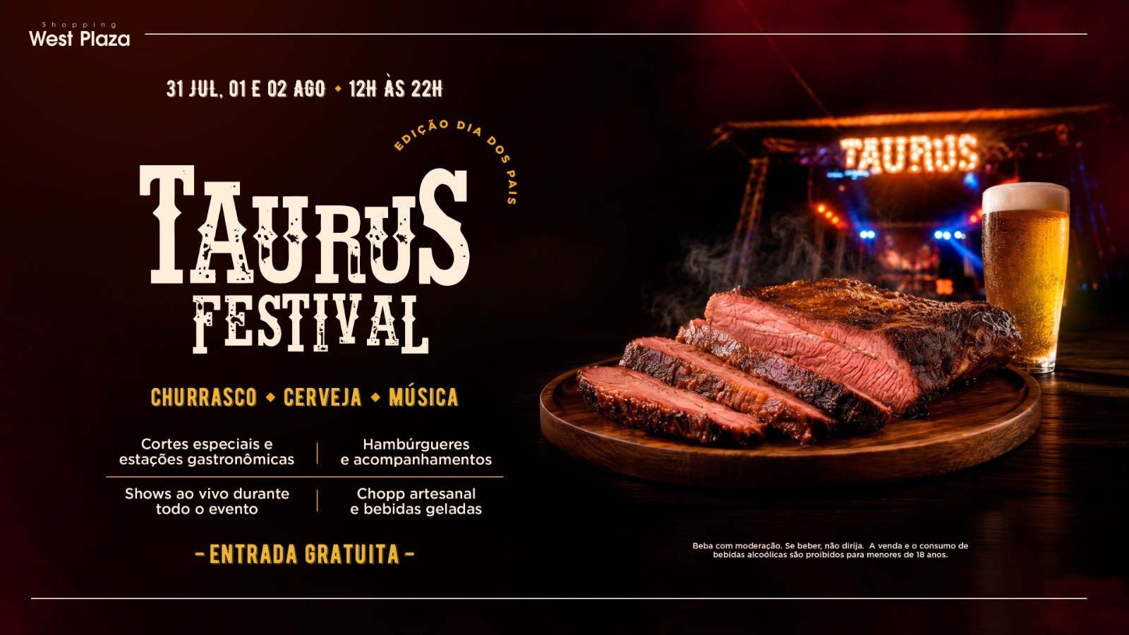 Taurus Festival no West Plaza - foto