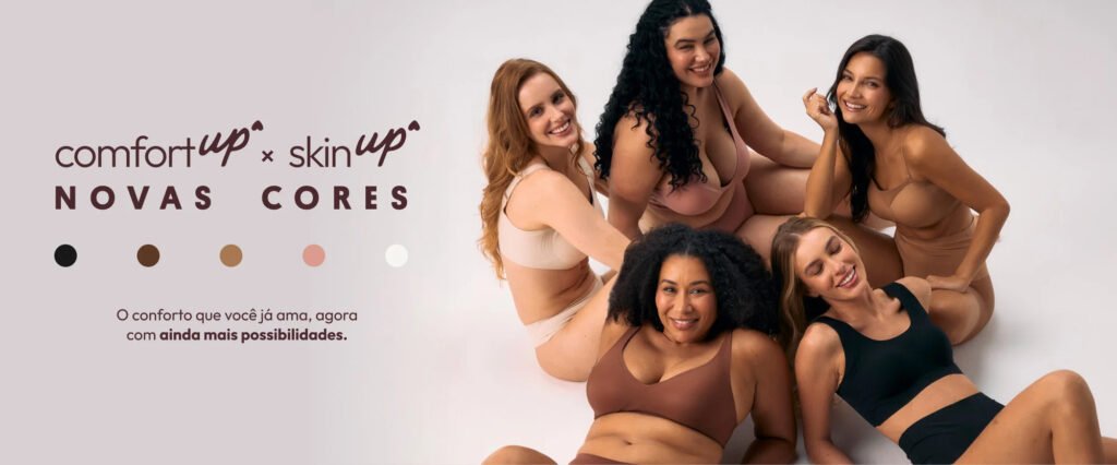 linhas Comfort e Skin Up