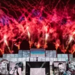 Rock in Rio 2026 - Cidade do Rock palco mundo vista aérea