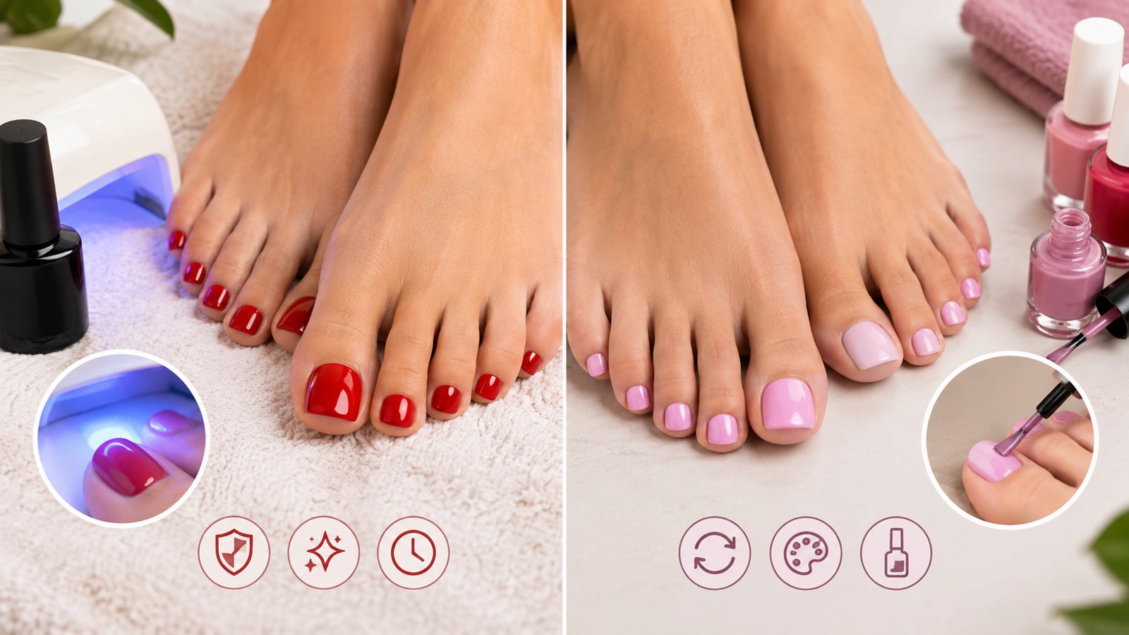 esmaltação dos pés - foto