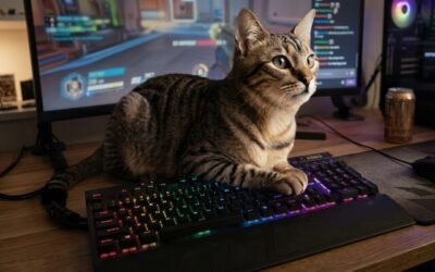 gatos e gamers