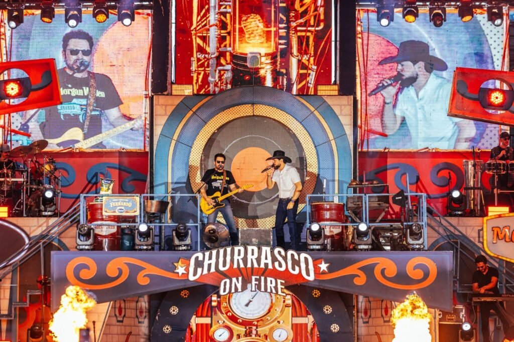 Churrasco On Fire