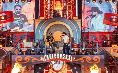 Churrasco On Fire