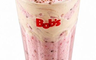 Milk Shake de Morango Cravejado