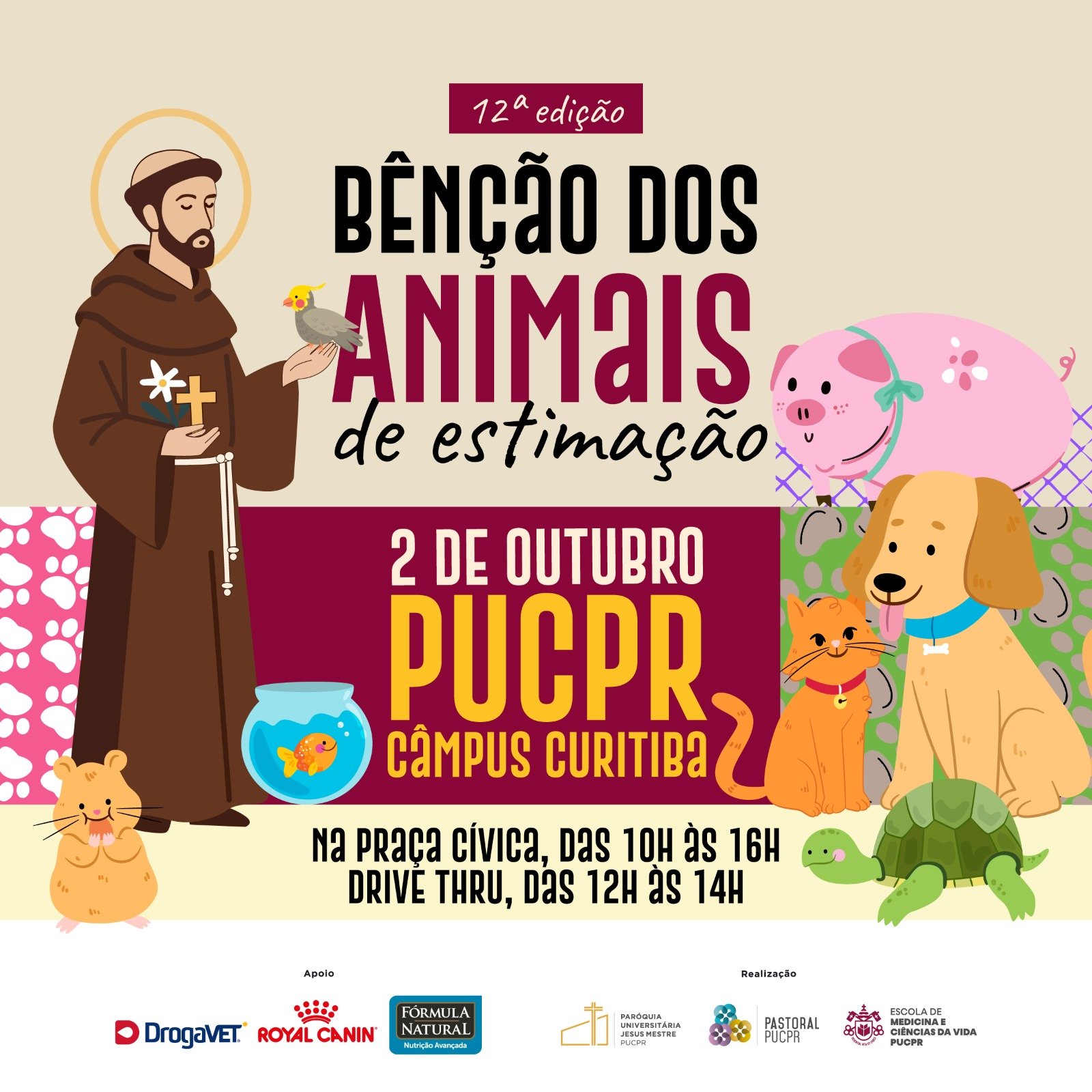 bênção dos animais - foto