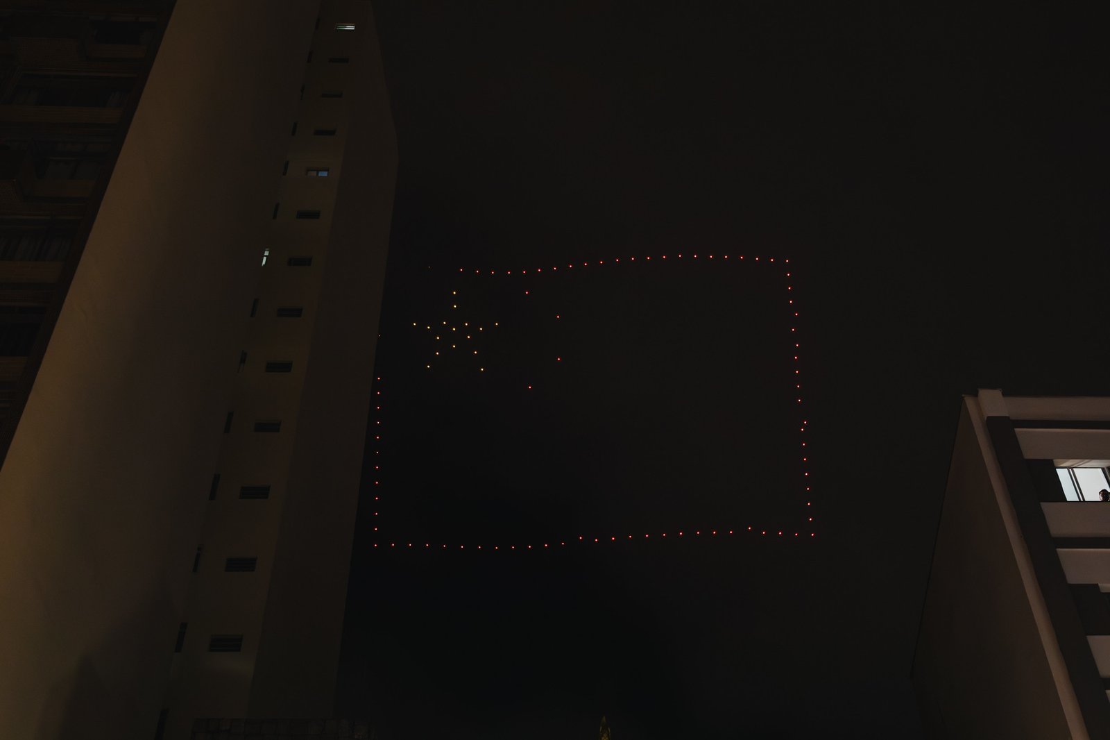 show de drones - foto