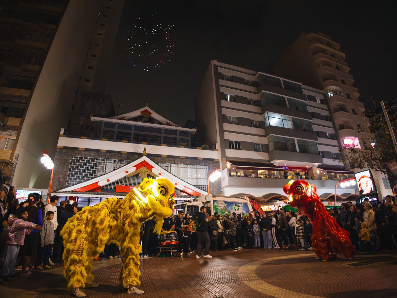 show de drones - foto