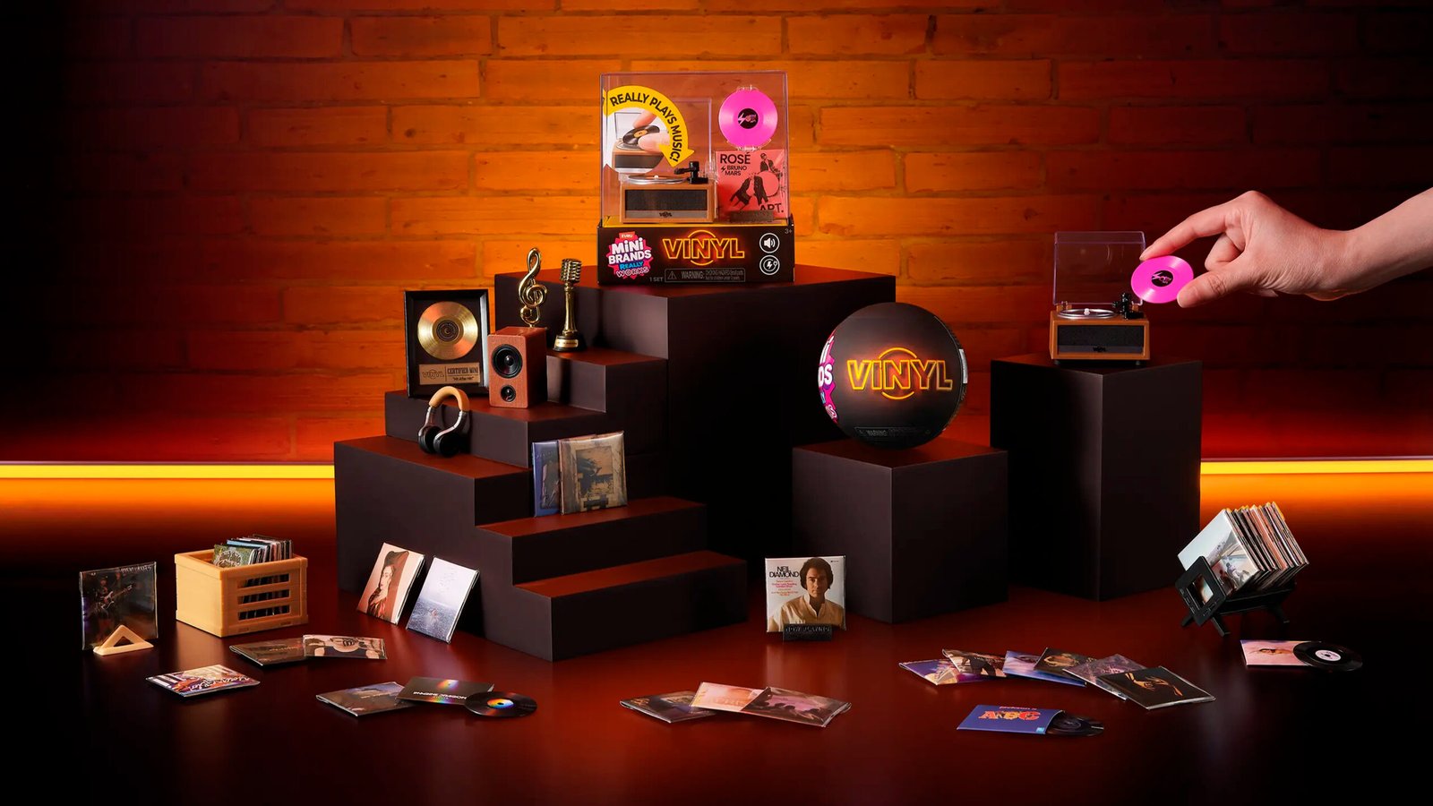 Toca-Discos Mini Brands - foto