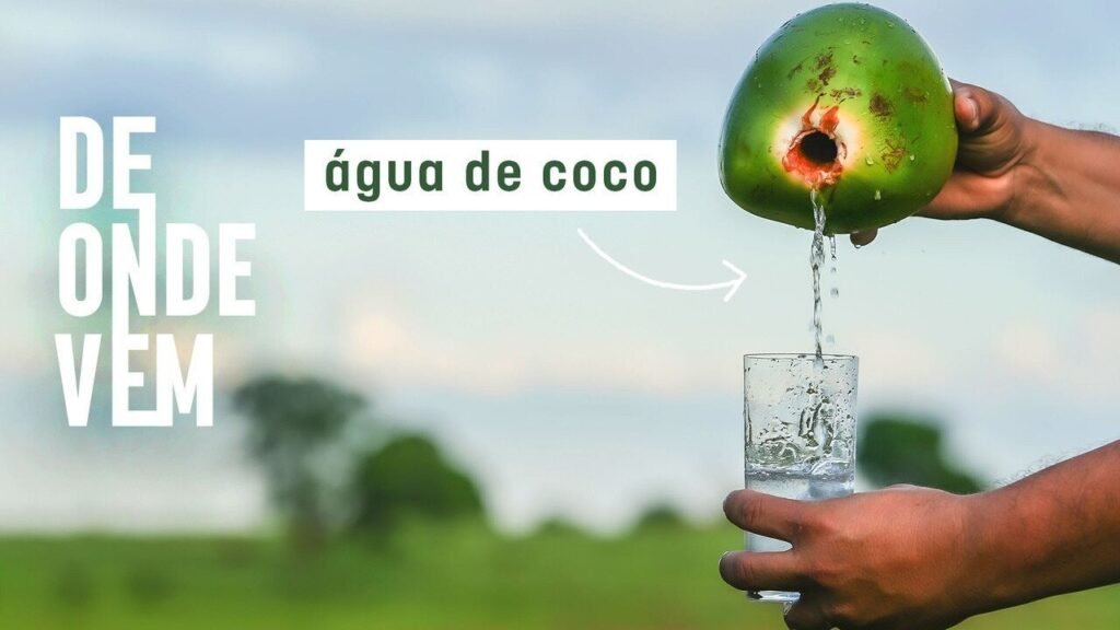 água de coco