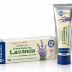 creme facial de lavanda