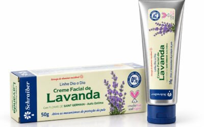 creme facial de lavanda