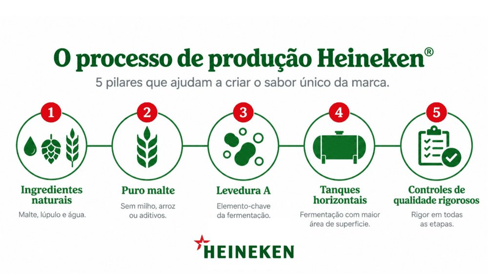 produção Heineken