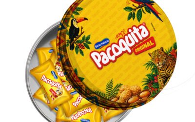 lata colecionável Paçoquita