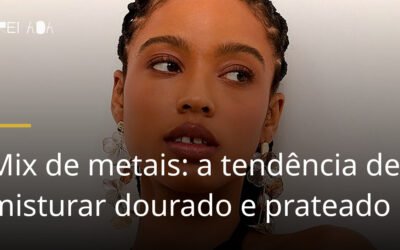 Mix de metais: a tendência de misturar dourado e prateado