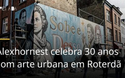 Alexhornest celebra 30 anos com arte urbana em Roterdã