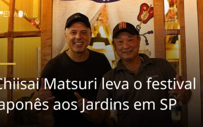 Chiisai Matsuri leva o festival japonês aos Jardins em SP