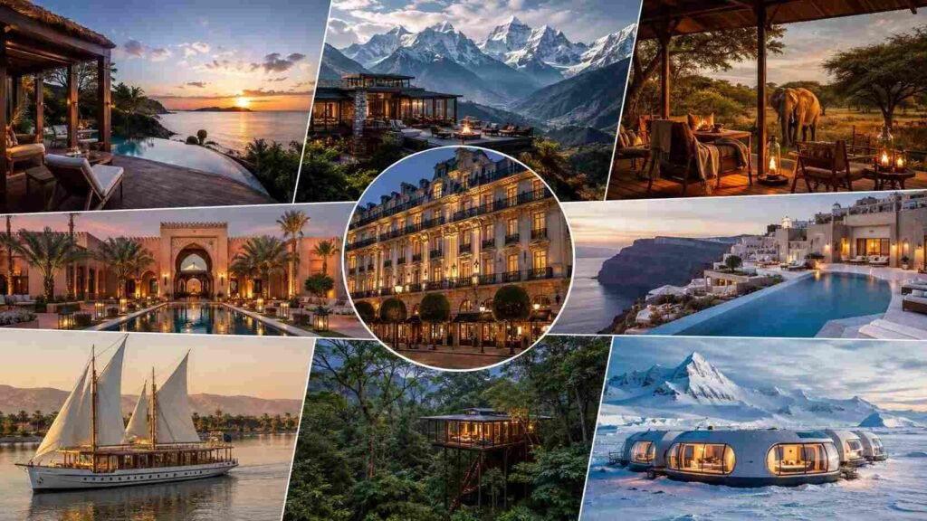 Melhores hotéis do mundo: descubra o luxo global em 2026