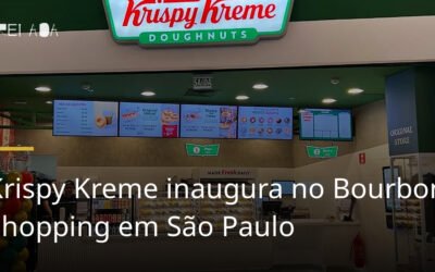 Krispy Kreme inaugura no Bourbon Shopping em São Paulo