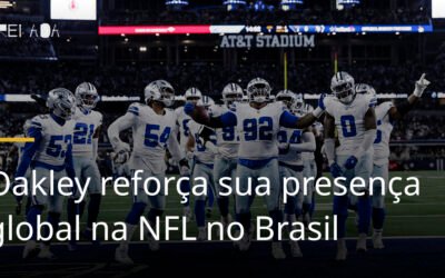 Oakley reforça sua presença global na NFL no Brasil