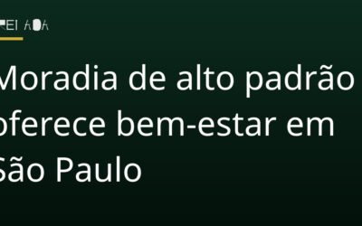 moradia de alto padrão