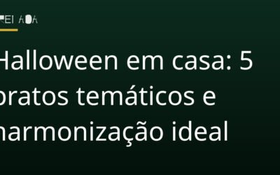 Halloween em casa